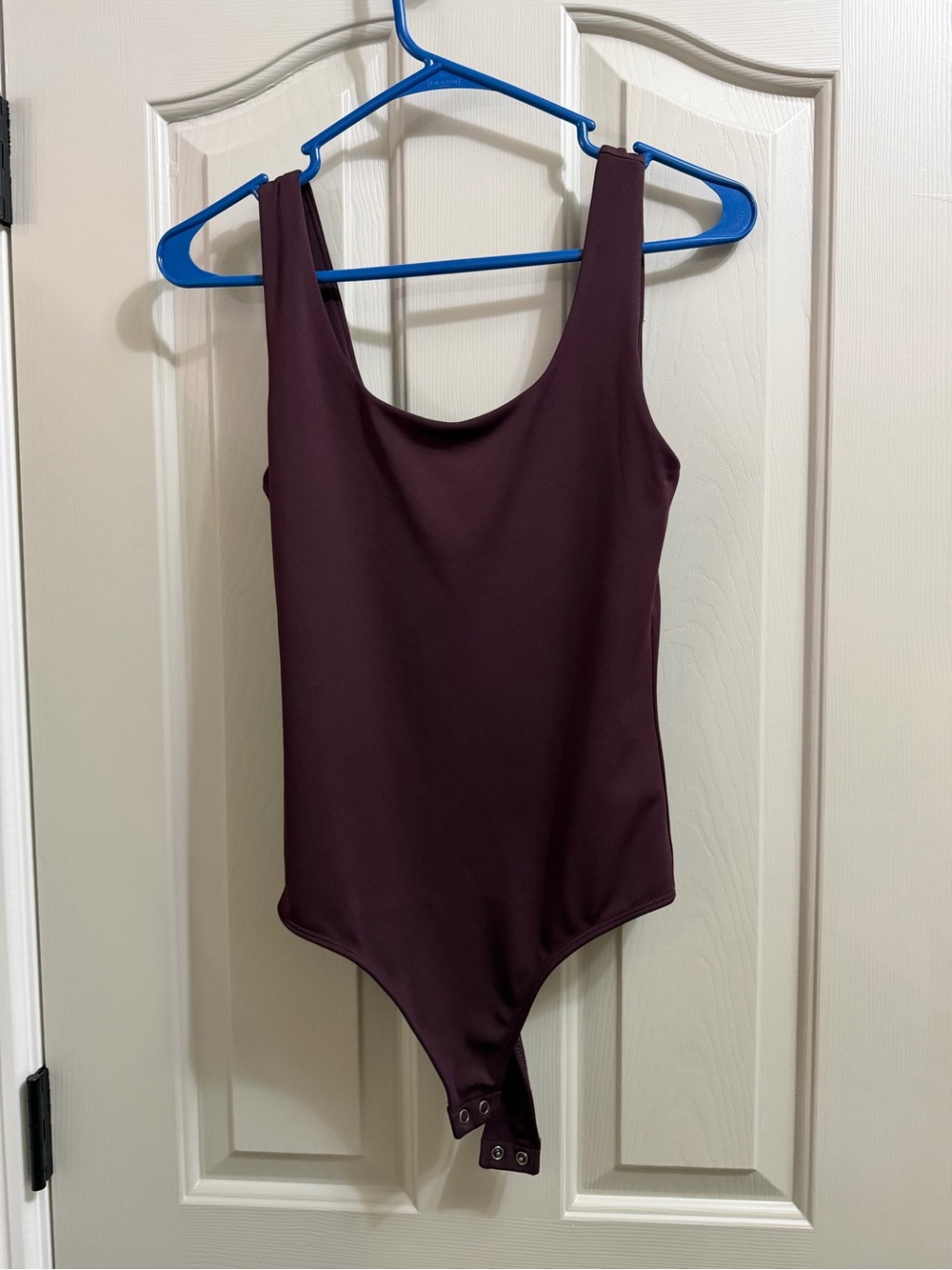 Express Girls' Burgundy Tank Bodysuit
